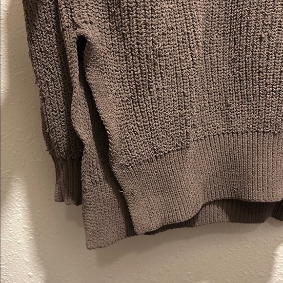 Aerie Brown Knit Sweater - Picture 3 of 6